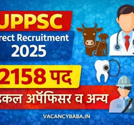 UPPSC Direct Recruitment 2025
